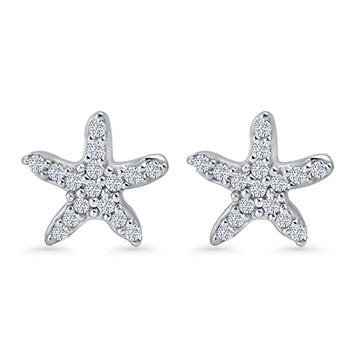 Starfish Stud Earrings